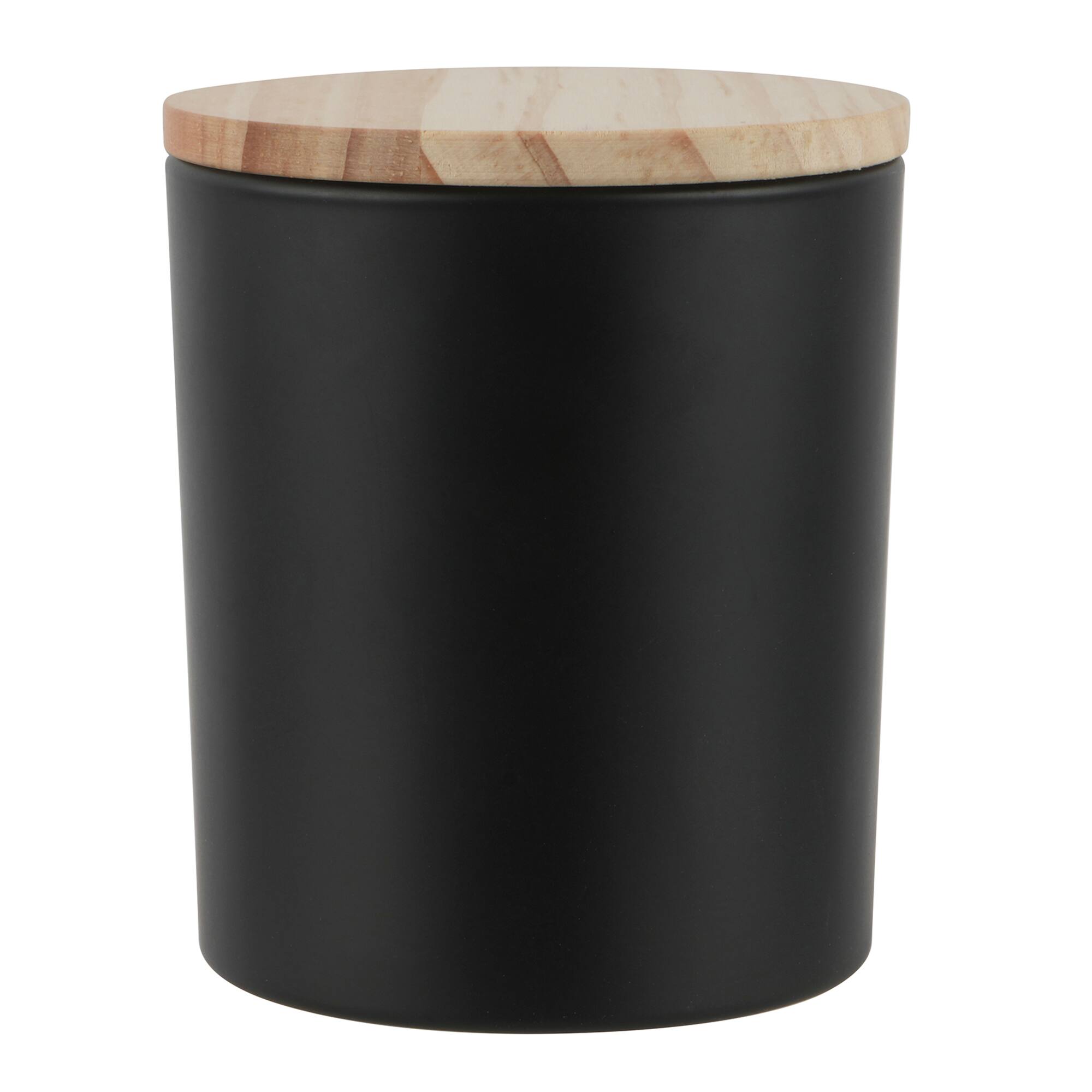 6 Packs: 2 ct. (12 total) 8oz. Frosted Black Candle Jars by Make Market®